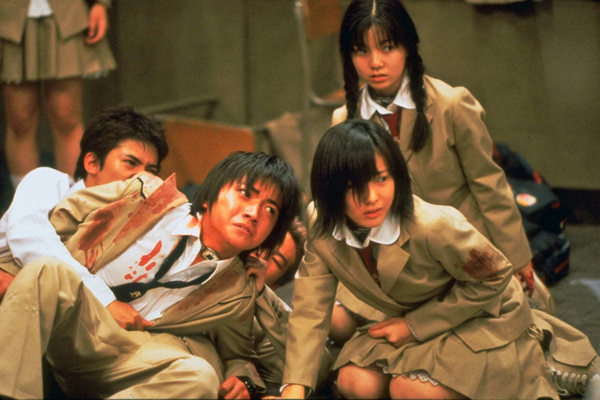 藤原竜也さん、ビートたけしさんらが出演した映画『バトルロワイアル』（2000年）