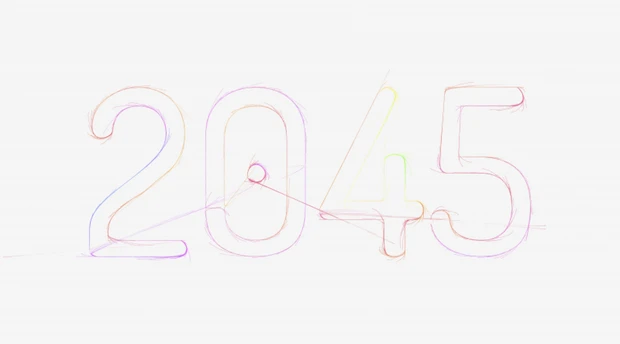 「2045」（画像は徳井直生さんの公式サイトより）
