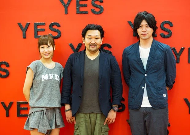 左から：もふくちゃん（福嶋麻衣子）、永田寛哲さん、岸田メルさん