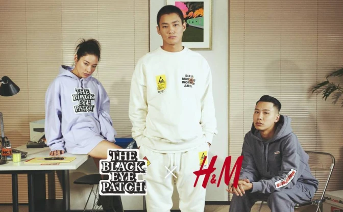 「BlackEyePatch x H＆M」コレクション発売　Awich、WILYWNKA、野村周平が目印