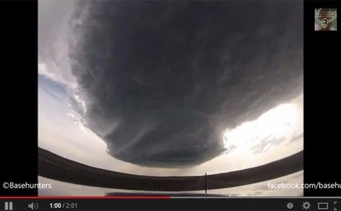 【動画】巨大積乱雲『スーパーセル』が成長する過程を捉えた動画がスゴイ