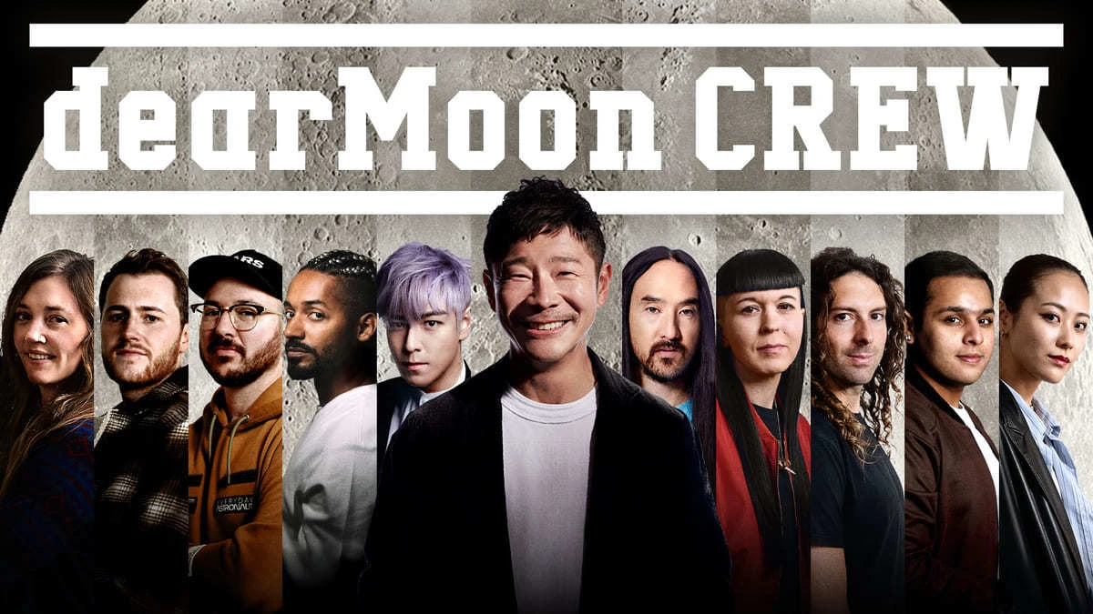 前澤友作さんと民間人世界初の月周回宇宙プロジェクト「dearMoon」のクルー10人