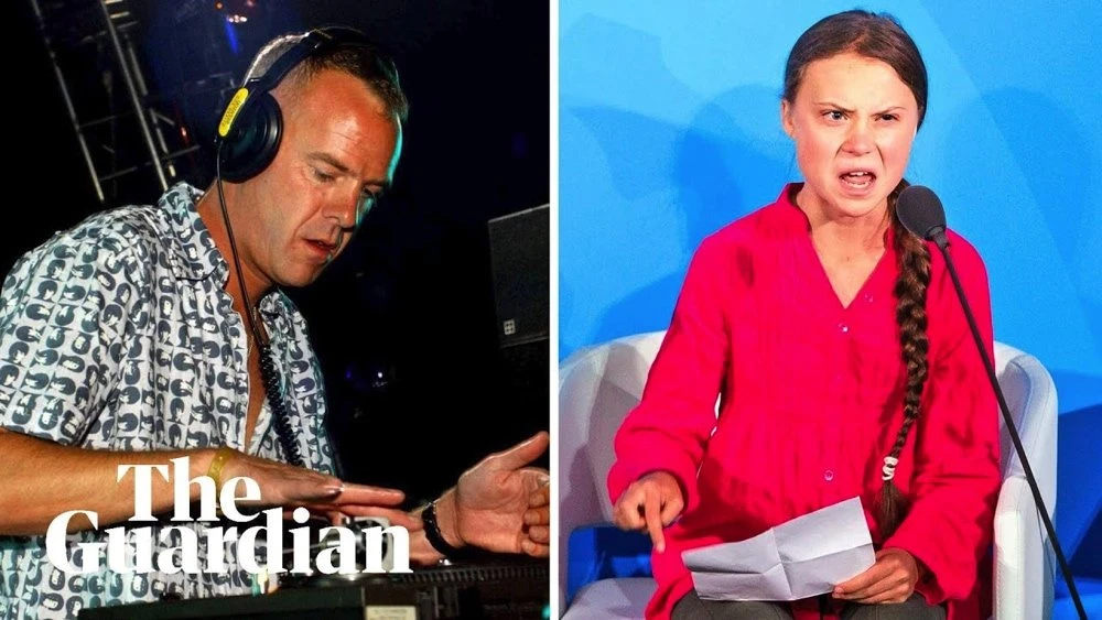 「Fatboy Slim samples Greta Thunberg’s speech to the UN during UK concert」より
