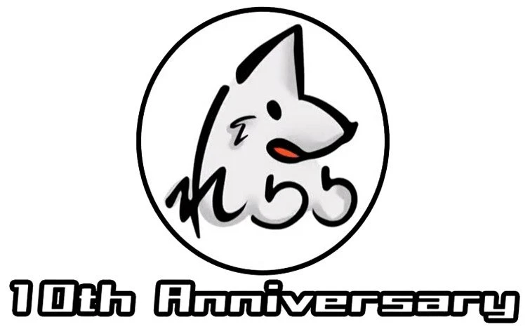 れるりりさんロゴ　10th Anniversary ver