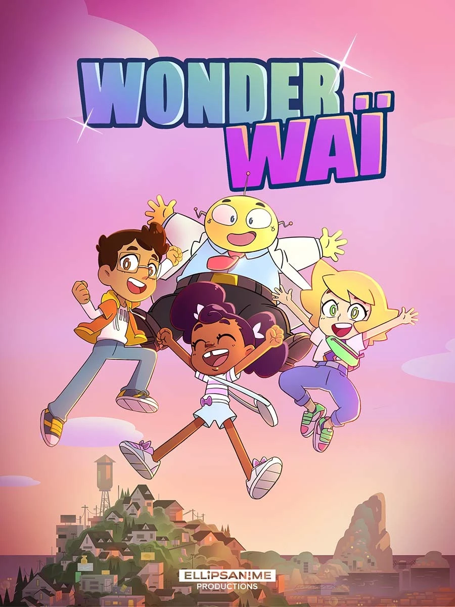 『Wonder Waï』としてフランスでアニメ化される『まんがサイエンス』／画像は公式サイトから