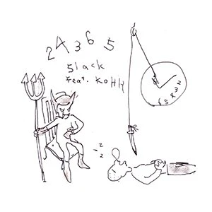 5lack×KOHHのコラボシングル『24365』発売　孤高ラッパー同士の共作