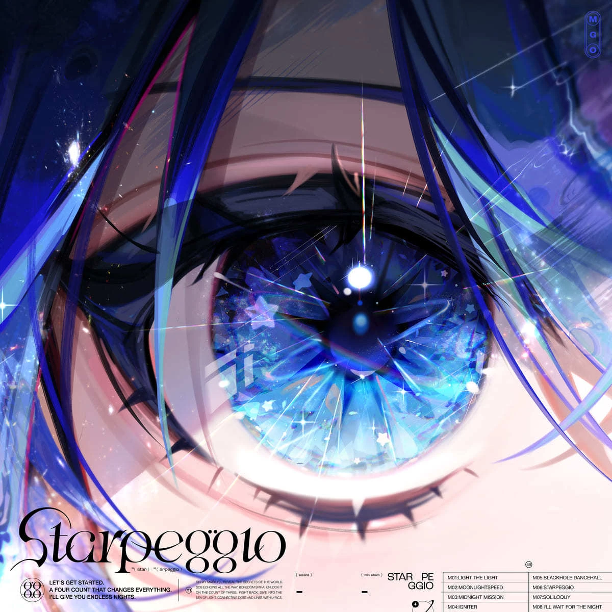 2ndミニアルバム『Starpeggio』完全生産限定盤Bのジャケット