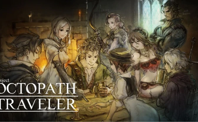 switch向けスクエニ新作『project OCTOPATH TRAVELER』が面白そう！