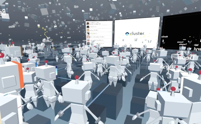VRアプリ「cluster.」がひきこもりを加速する！ 仮想空間で動画を共有