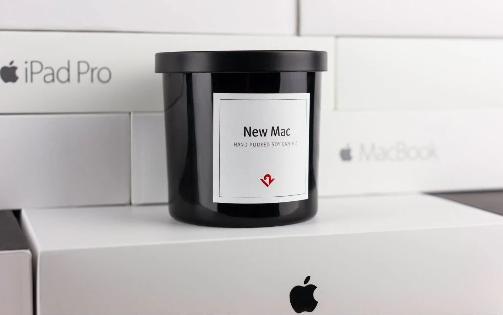 「New Mac Candle」／画像はTwelve South購入ページのスクリーンショット