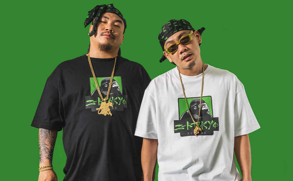 ニートtokyo×XLARGEコラボ！ モデルはジャパニーズマゲニーズの孫GONGとJAGGLA - KAI-YOU