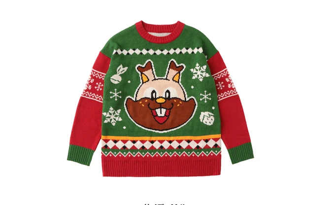 ヨクバリスのセーターが欲張りすぎてインパクト大　ポケモンのクリスマスグッズ