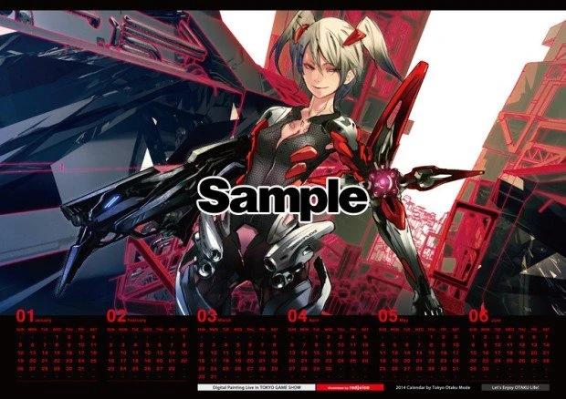 redjuiceとTOKIYA、Tokyo Otaku Modeでカレンダーを限定発売