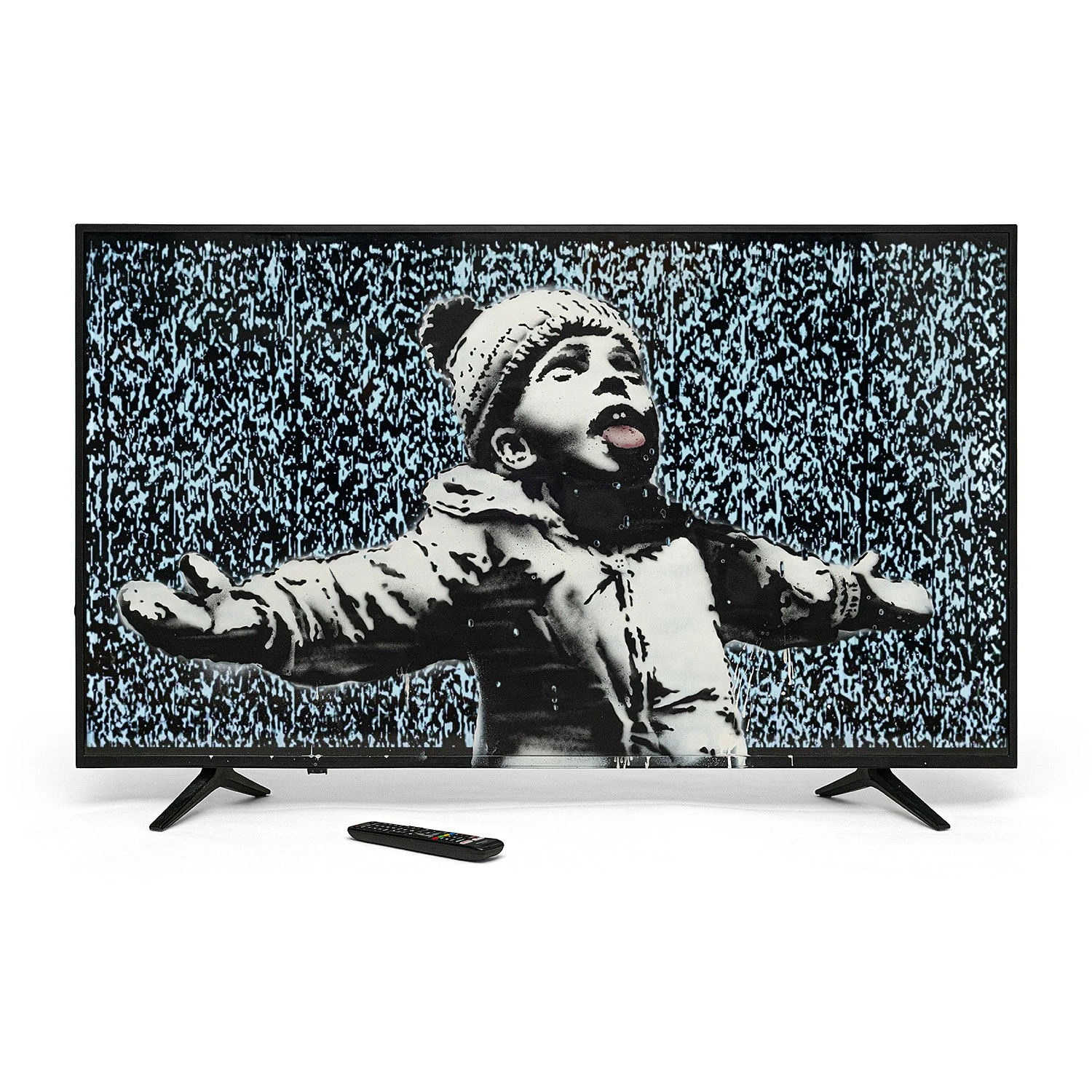Banksy™ Ultra HD TV／画像はすべてオンラインショップGross Domestic Product™から