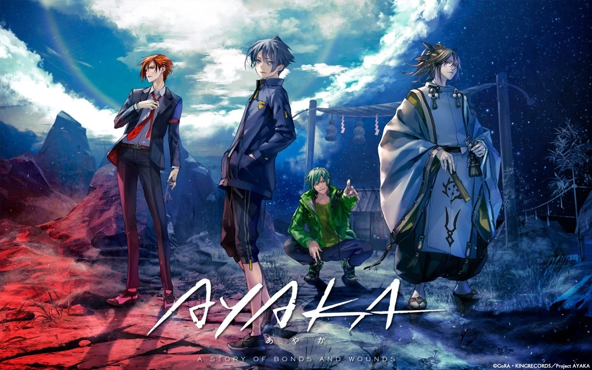 オリジナルアニメ『AYAKA』2023年放送　作家集団GoRA原作、redjuiceキャラ原案