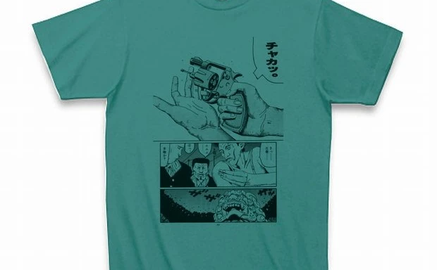松本大洋『青い春』全ページがTシャツに！ 「青春とはやはり青いのだ」