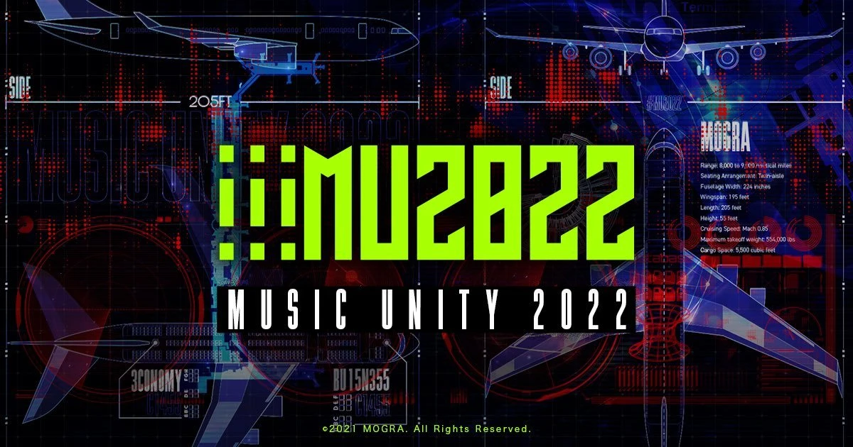「Music Unity 2022」／画像はMOGRAの公式Twitterから