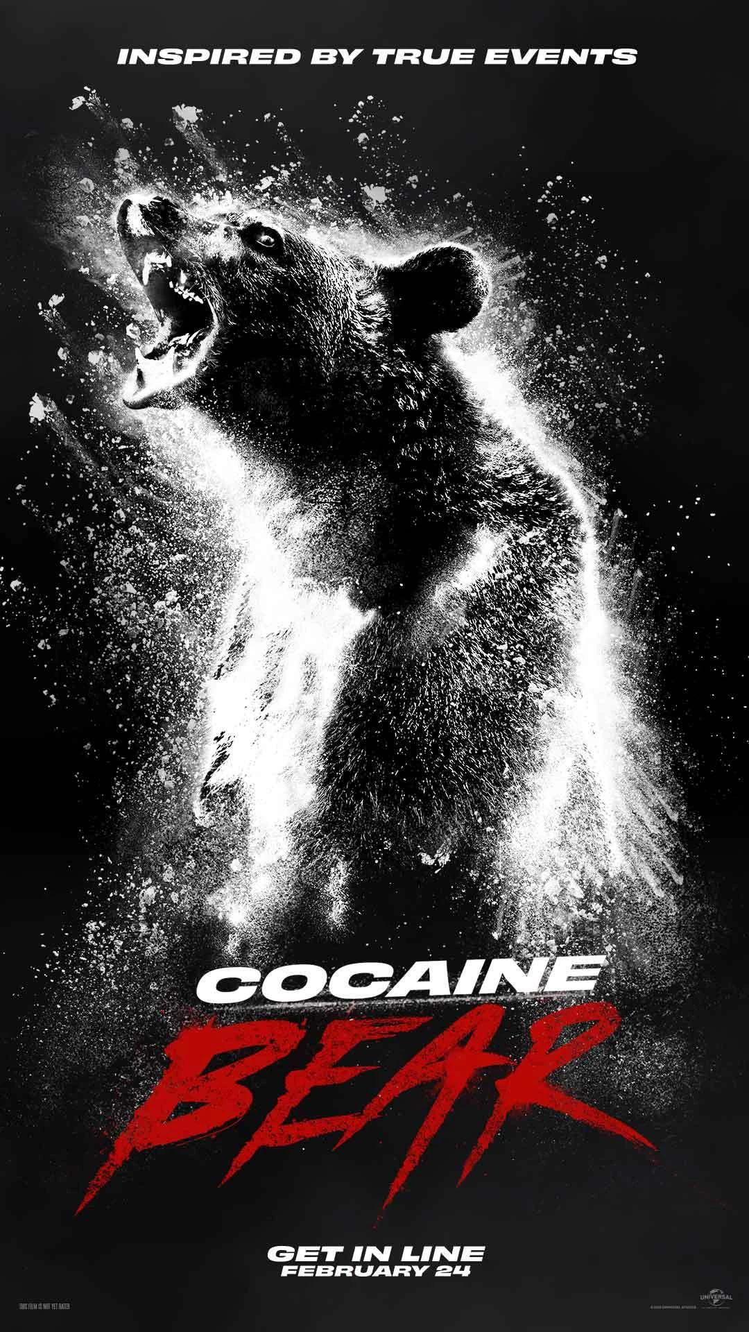 コカインを大量摂取した巨大熊が大暴れ　実話を基にした映画『Cocaine Bear』