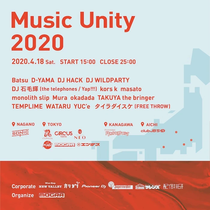 第2回となる「Music Unity 2020」