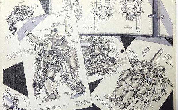 『宇宙戦艦ヤマト』メカデザイナー宮武一貴の原画展　横須賀の軍艦で開催