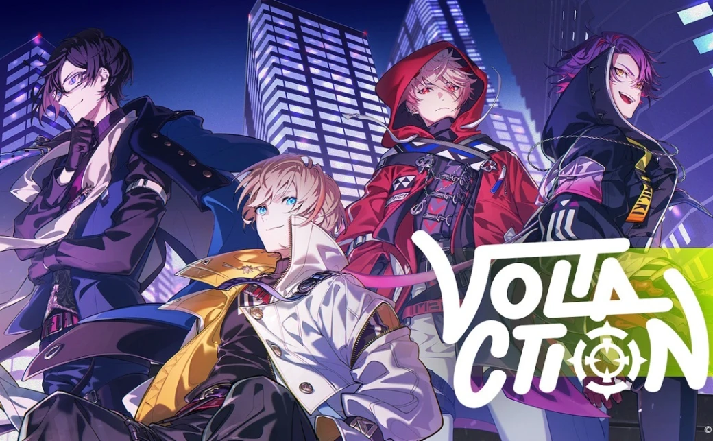 2/2) にじさんじ新ユニット「VOLTACTION」デビュー 裏社会生まれの4人組VTuber - KAI-YOU