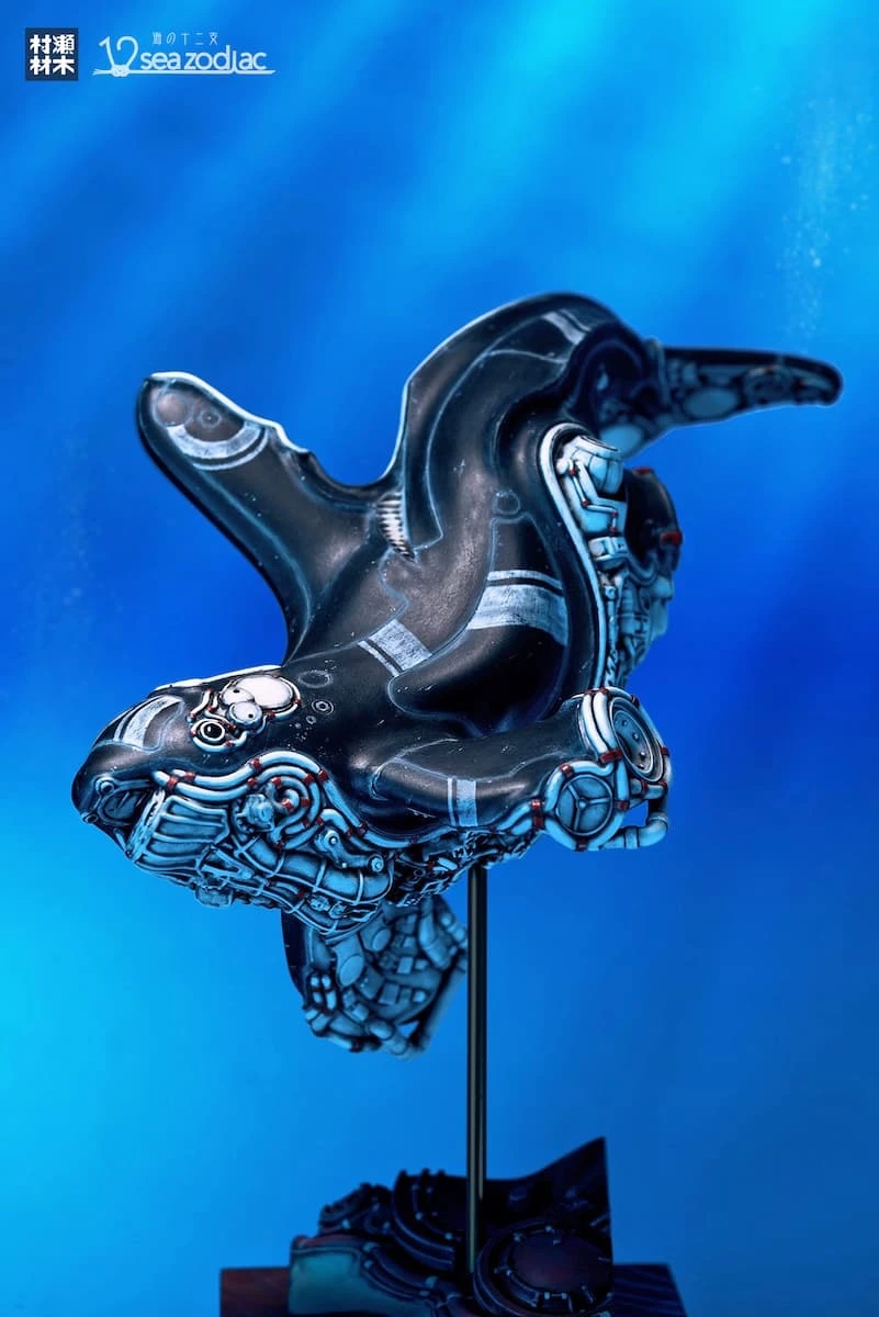 メカ×海の生き物「海虎シャチ」フィギュアがかっこよすぎて神秘的