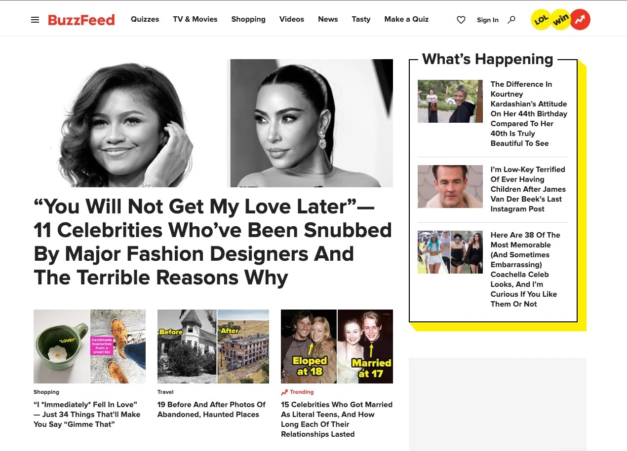 米BuzzFeed、赤字続きのニュース部門を閉鎖　ハフポストは継続の意志