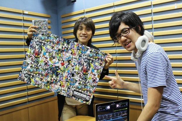 左：吉田尚記さん　右：DJ和さん
