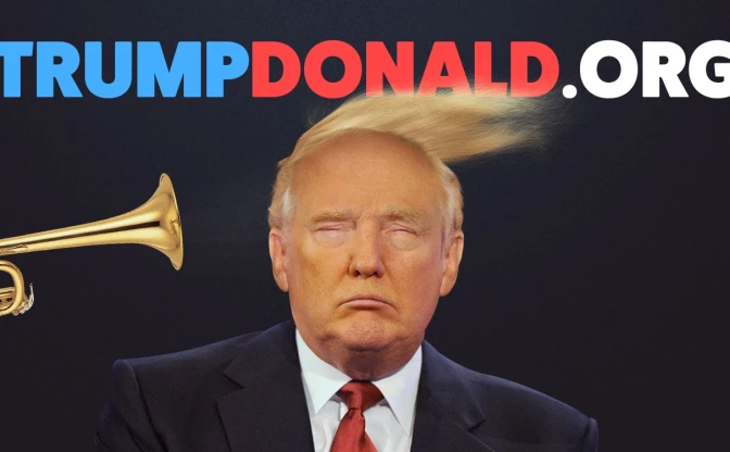 トランプ米大統領候補のヅラに風を飛ばすサイト「TrumpDonald.org」がシュール
