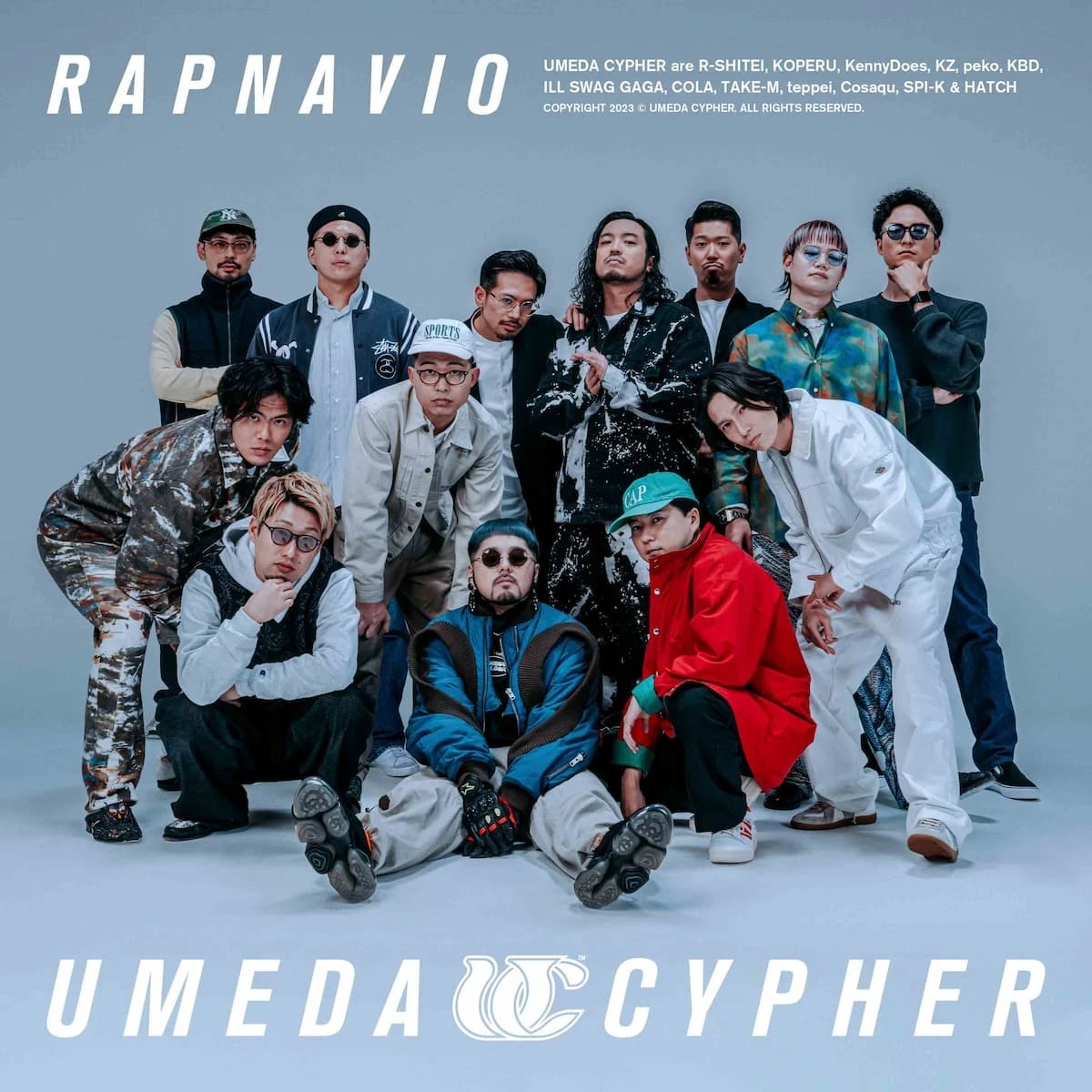 梅田サイファーのメジャー1stアルバム『RAPNAVIO』