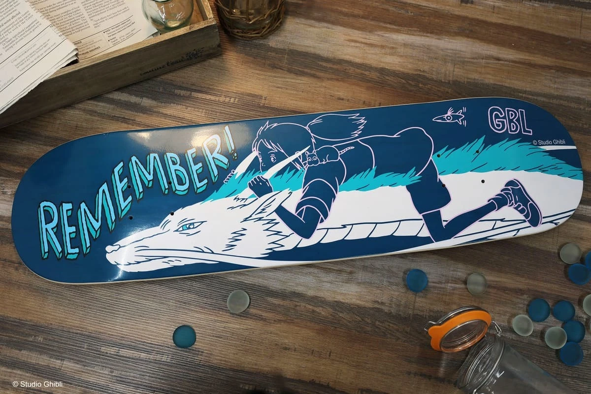 特価公式GBL 千と千尋の神隠し スケートボードデッキ 油屋とカオナシ スケートボード