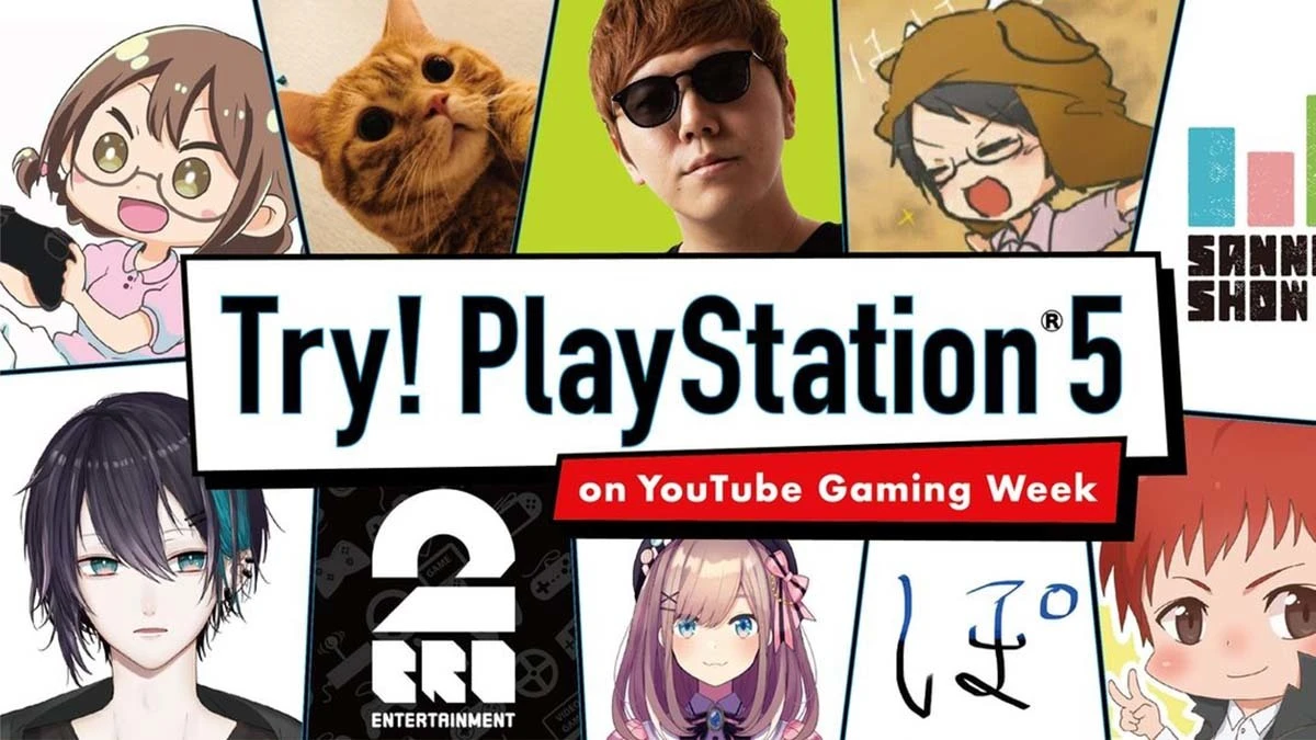 ｢Try! PlayStation 5 on YouTube Gaming Week｣／画像はPS.blogから