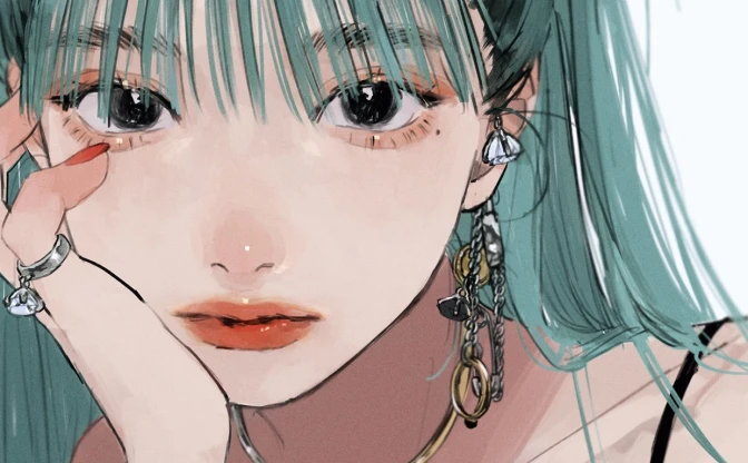 tamimoonが描き下ろした初音ミク、可不！「ボカコレ春」アートワーク