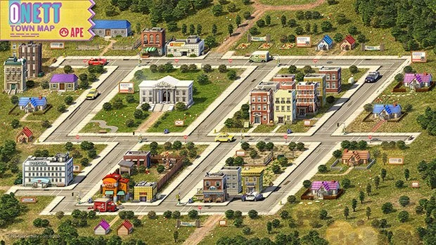 3DCGで再現された『MOTHER2』の街並みがすごすぎる！