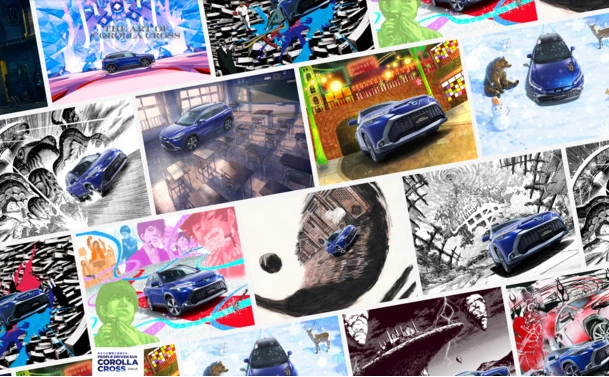 ジャンプ漫画家が描くトヨタ車 『ダンダダン』龍幸伸ら14名の個性が爆発！