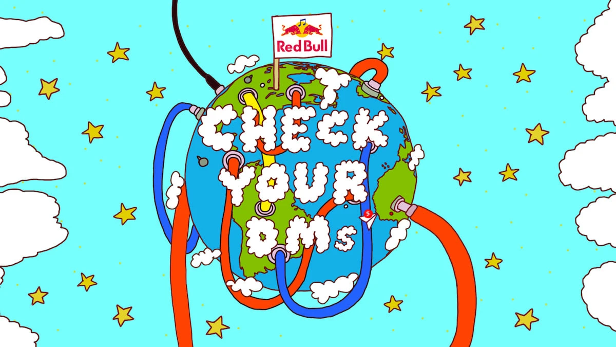 「Red Bull Check Your DMs」