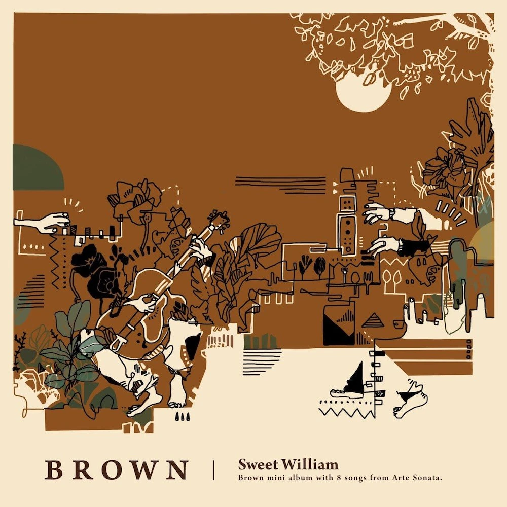 Sweet William、EP『Brown』発売　ドイツからの客演を迎えた意欲作