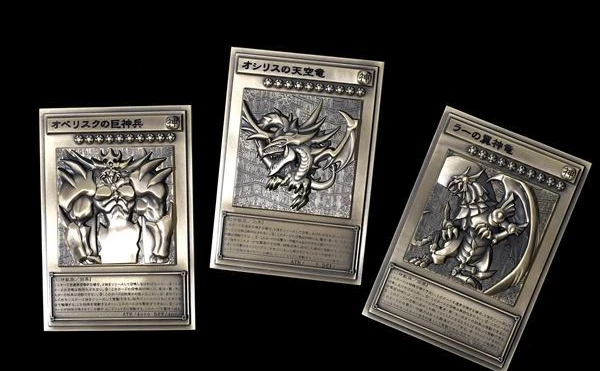 遊戯王』神のカード「三幻神」が立体的に！ 重厚感ある金属製レリーフ爆誕 - KAI-YOU.net