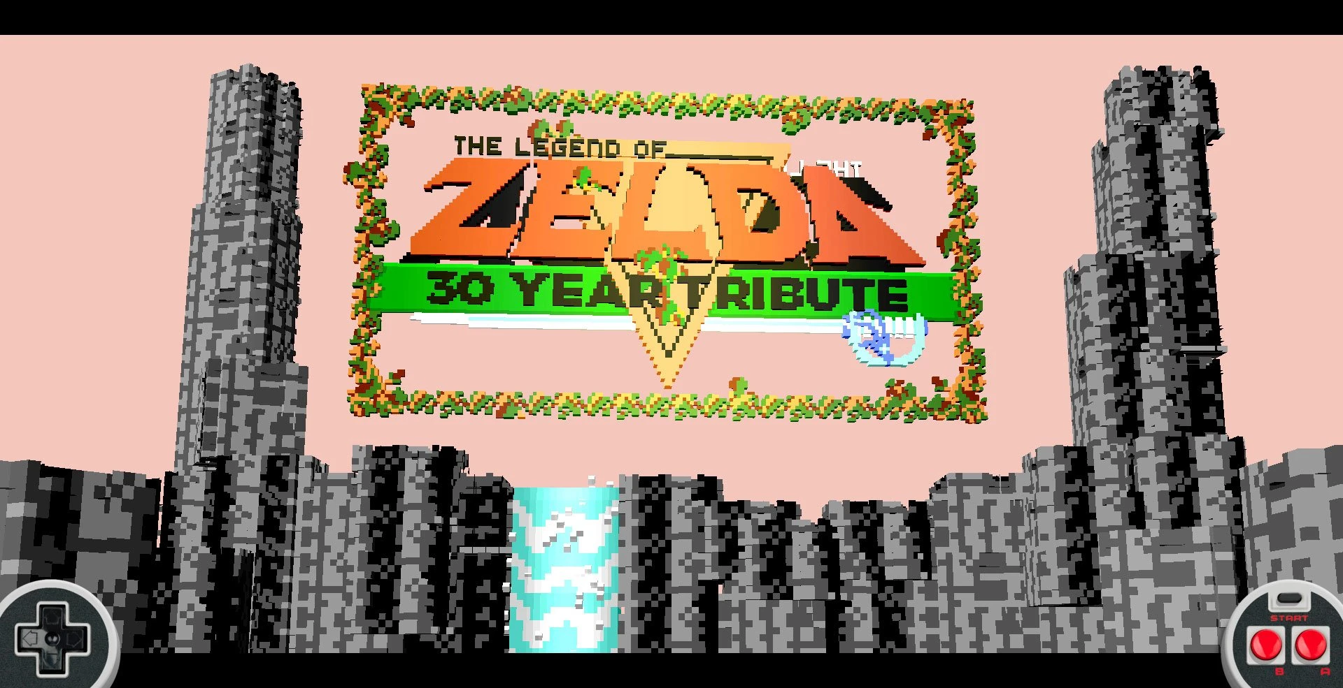 「Zelda 30 Year Tribute」／画像はすべてサイトのスクリーンショット