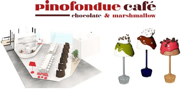 世界初のピノ専門店でピノのチョコレートフォンデュが楽しめるっ