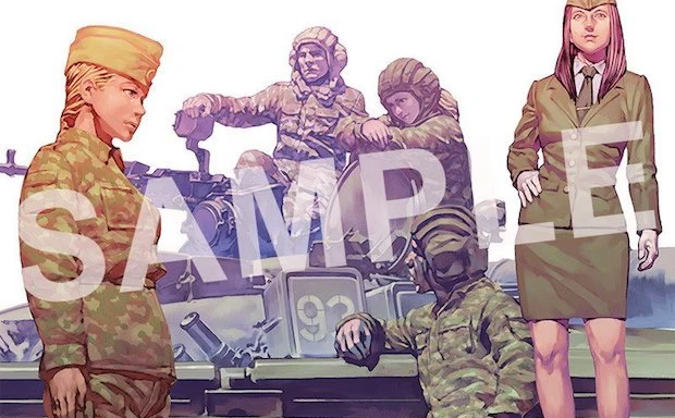 「エヴァ」吉成曜が描くロシア陸軍フィギュアのボックスアートが美しい