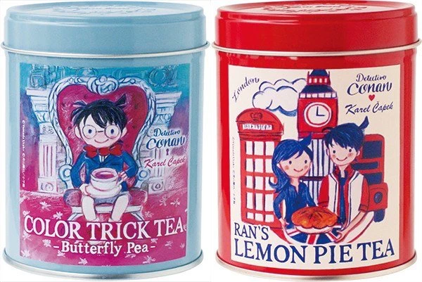 『名探偵コナン』缶入り紅茶が素敵　色が変わるトリックティーとは？