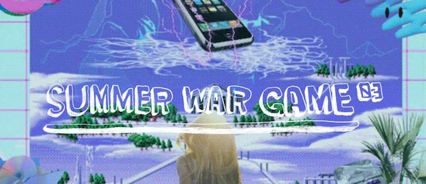 「SUMMER WAR GAME 03」特設ページのスクリーンショット