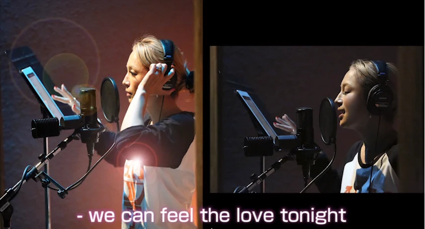 画像はYoutube official channel 「Feel the love」(先行short ver.) のスクリーンショット