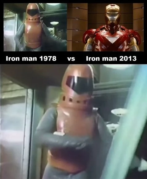 36年前のアイアンマンが何者かわからないくらい別物　アイアンマンファン泣きそう