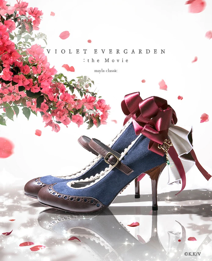 コラボシューズ「mayla classic Violet Evergarden - マイラクラシック 