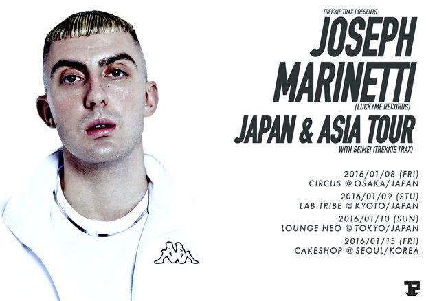 TREKKIE TRAX Presents.Joseph Marinetti Japan & Asia Tour