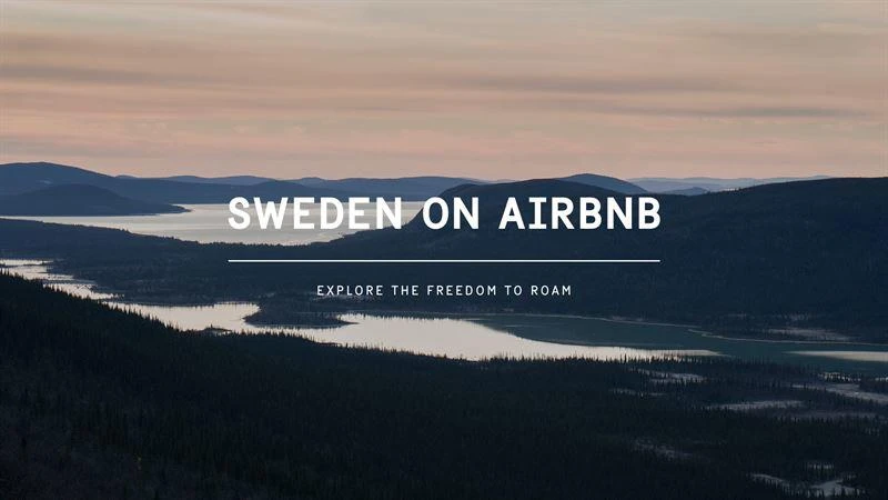 「海にも森にも泊まれます」スウェーデン、国土すべてをAirbnbに登録