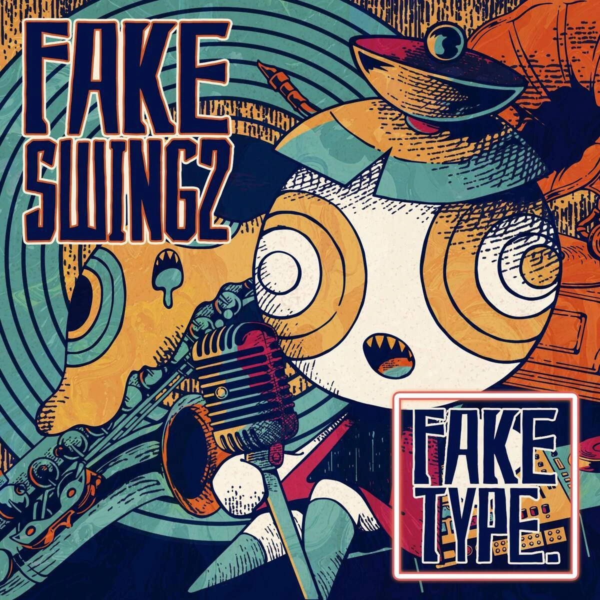 FAKE TYPE. の新アルバム『FAKE SWING 2』収録曲とアートワーク解禁　客演は非公開