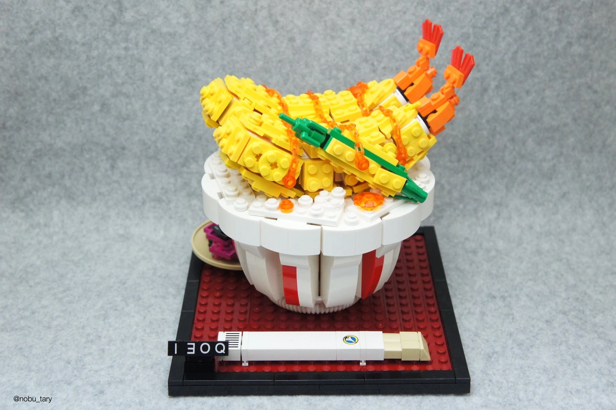レゴで作った天丼が飯テロ！ コンテスト1位の日本人が海外で絶賛